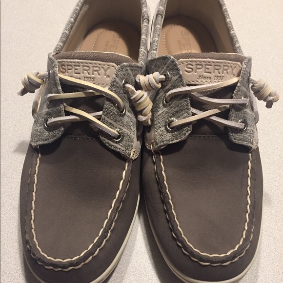 Sperry Songfish Stripe Graphite Women’s STS81286 - Picture 2 of 4